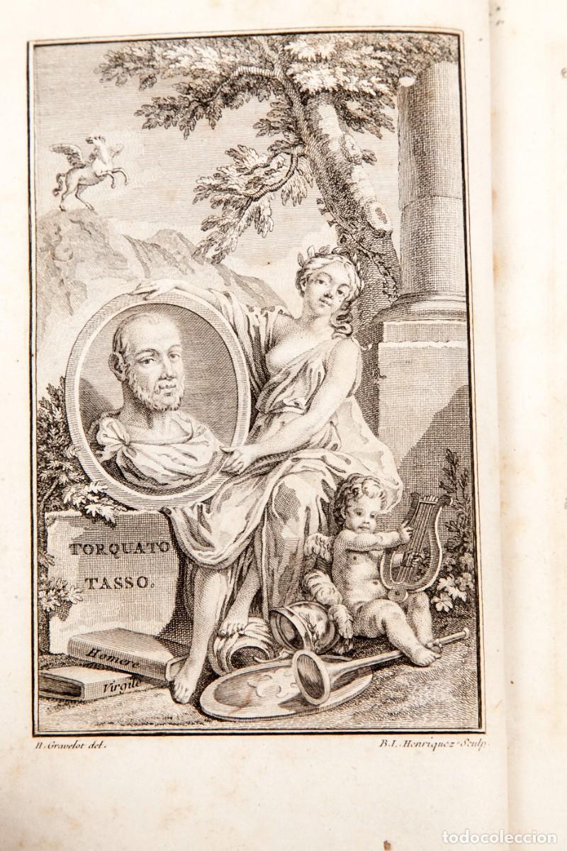 Libros antiguos: Tasse - J&eacute;rusalem D&eacute;livr&eacute;e - 1774 - JERUSALEM LIBERADA - Foto 7