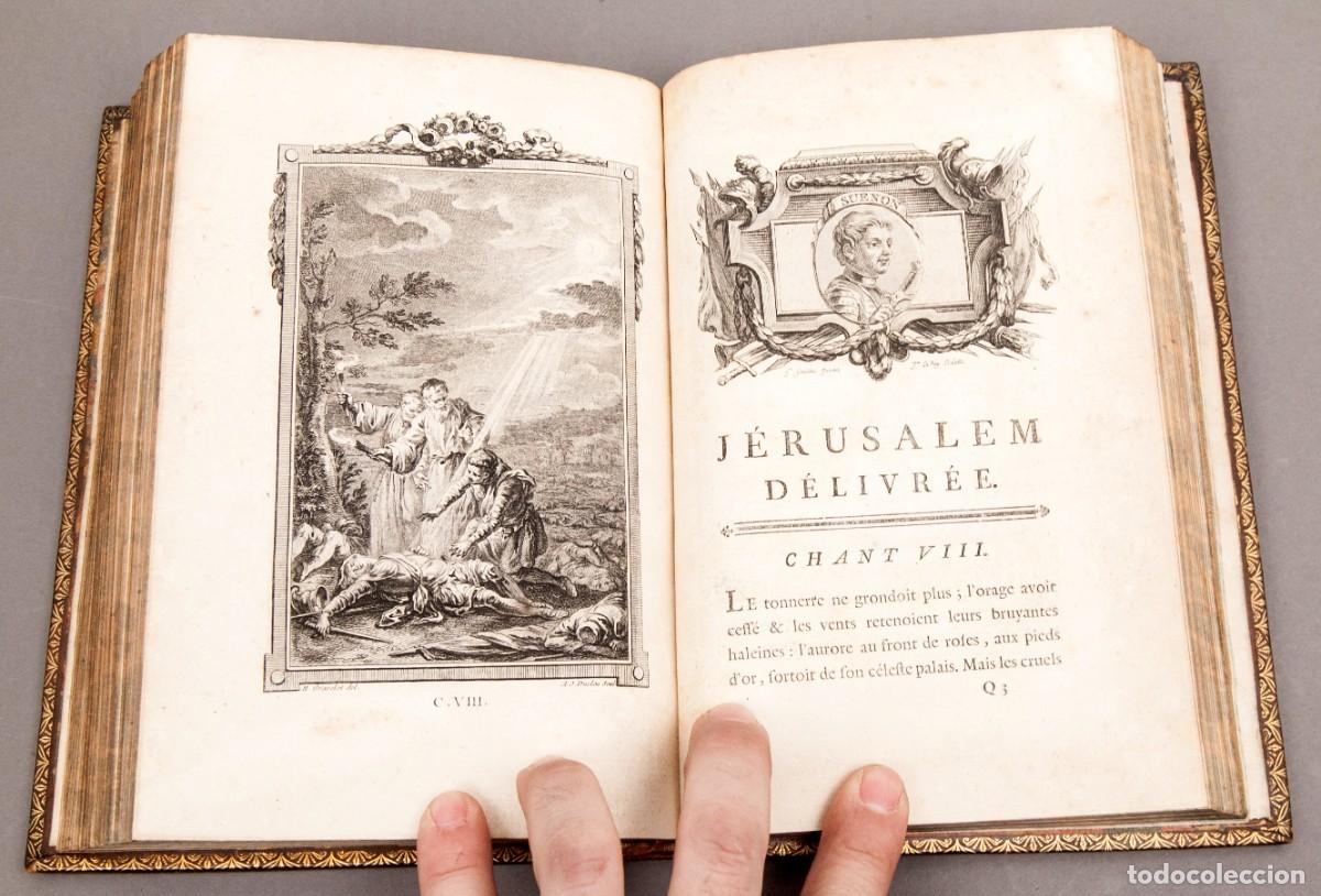 Libros antiguos: Tasse - J&eacute;rusalem D&eacute;livr&eacute;e - 1774 - JERUSALEM LIBERADA - Foto 11