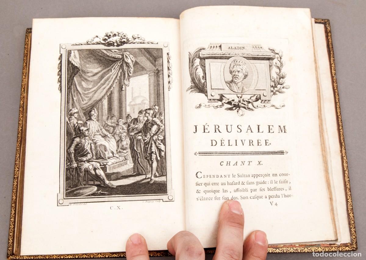 Libros antiguos: Tasse - J&eacute;rusalem D&eacute;livr&eacute;e - 1774 - JERUSALEM LIBERADA - Foto 13