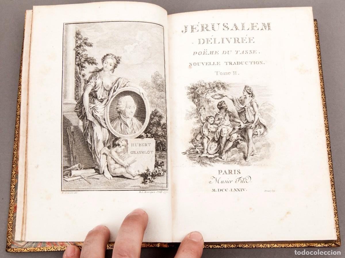 Libros antiguos: Tasse - J&eacute;rusalem D&eacute;livr&eacute;e - 1774 - JERUSALEM LIBERADA - Foto 14