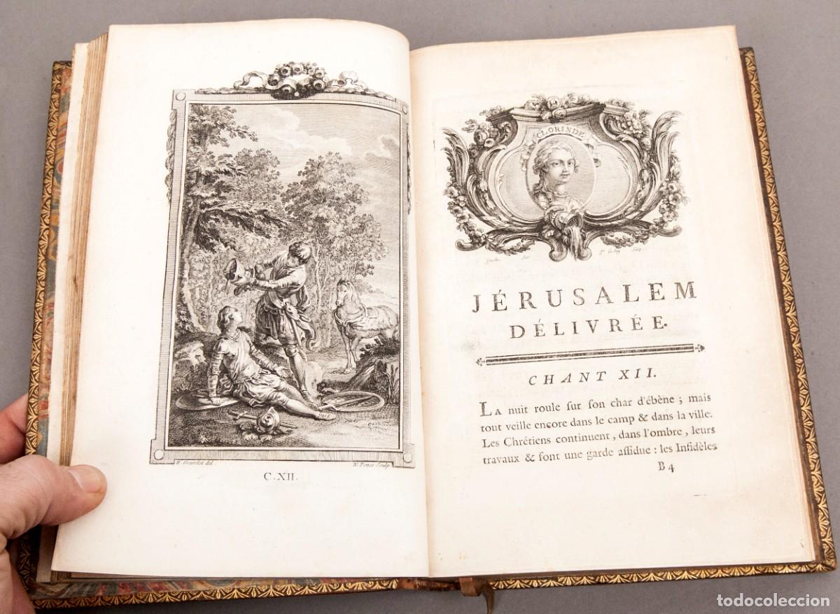 Libros antiguos: Tasse - J&eacute;rusalem D&eacute;livr&eacute;e - 1774 - JERUSALEM LIBERADA - Foto 16