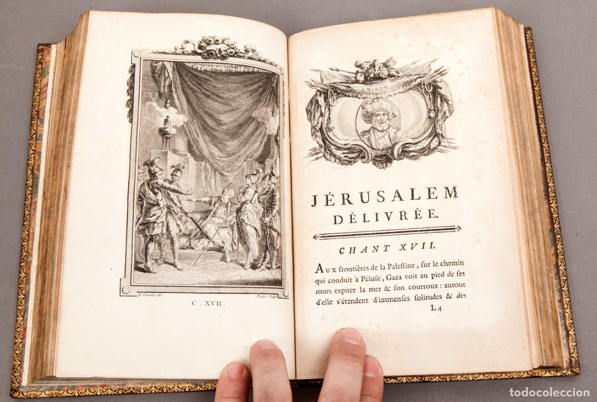 Libros antiguos: Tasse - J&eacute;rusalem D&eacute;livr&eacute;e - 1774 - JERUSALEM LIBERADA - Foto 17