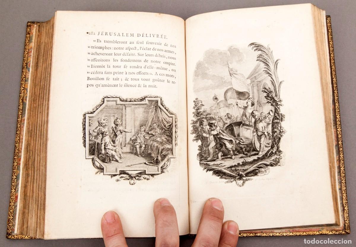 Libros antiguos: Tasse - J&eacute;rusalem D&eacute;livr&eacute;e - 1774 - JERUSALEM LIBERADA - Foto 18
