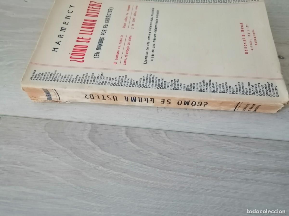 Libros antiguos: &iquest;C&oacute;mo se llama usted? - Foto 2