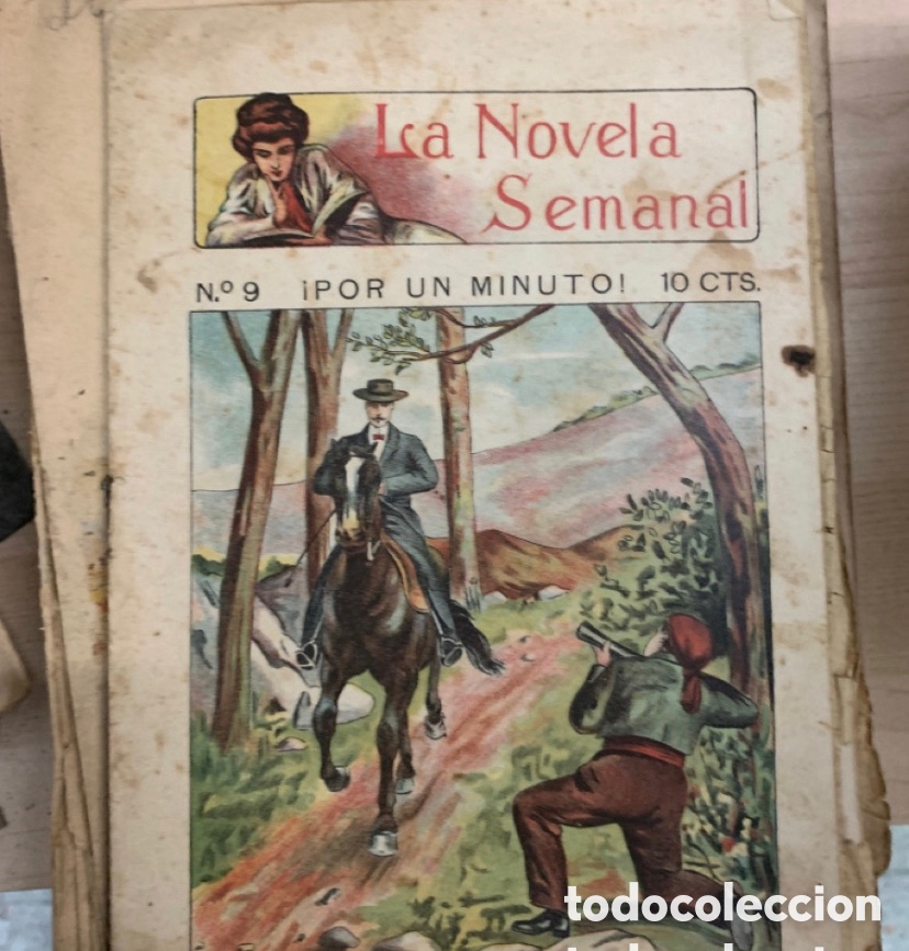 Libros antiguos: Lote antiguas novelas - Foto 5