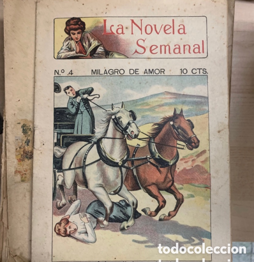 Libros antiguos: Lote antiguas novelas - Foto 6