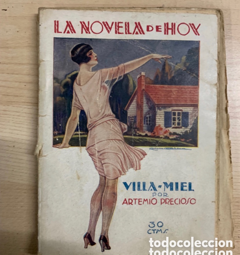 Libros antiguos: Lote antiguas novelas - Foto 13