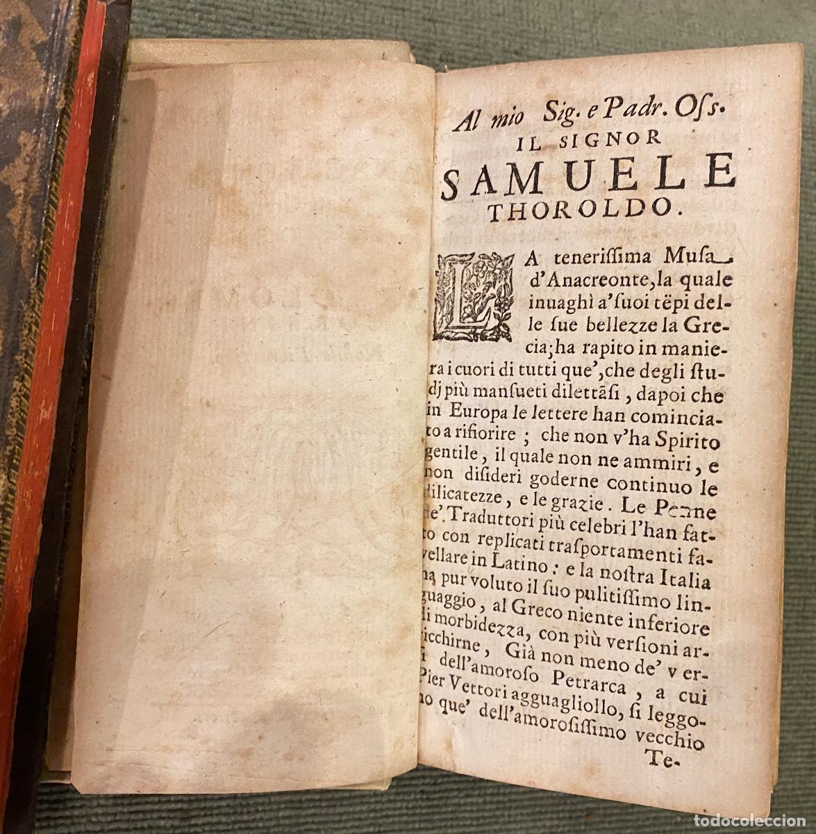Libros antiguos: 1672 ANACREONTE - Foto 3
