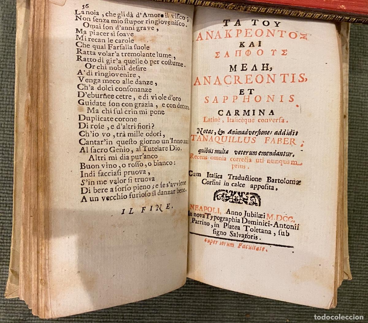 Libros antiguos: 1672 ANACREONTE - Foto 4