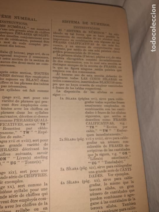 Libros antiguos: CODIGO INTERNACIONAL MARCONI - A&Ntilde;O 1919 - EN ESPA&Ntilde;OL&bull;EXCEPCIONAL. - Foto 8
