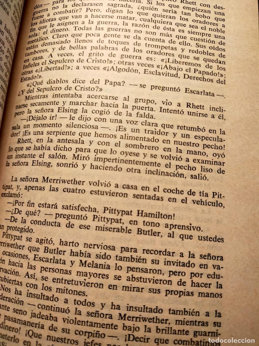 Libros antiguos: Margaret Mitchell, Lo que el viento se llev&oacute; - Foto 2