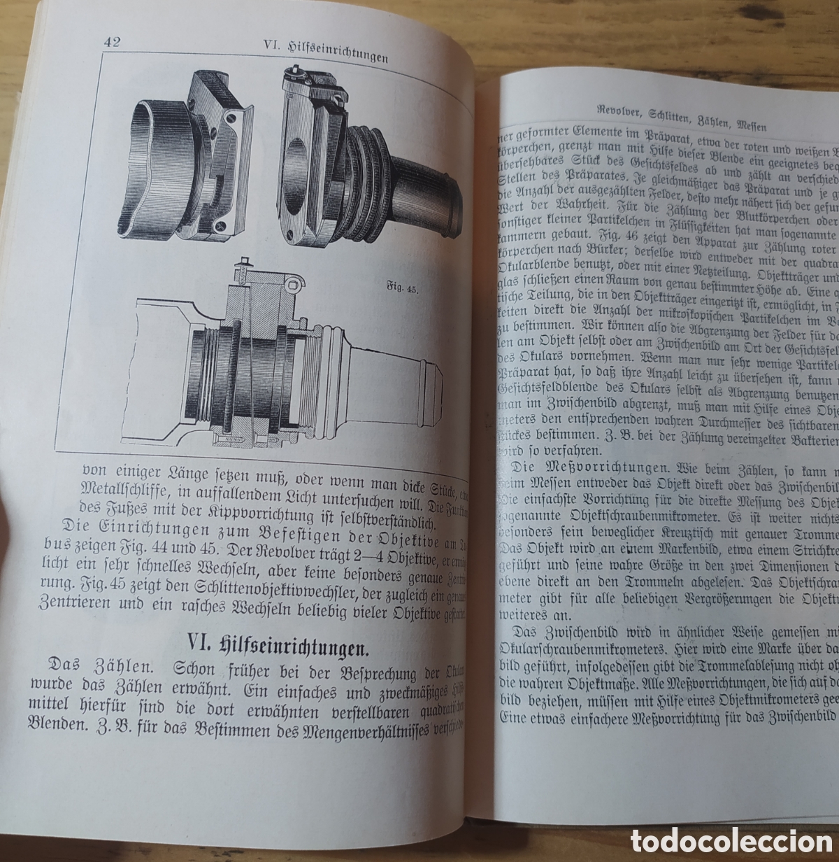 Libros antiguos: Das Mikroskop. W. Scheffer. 1914 El microscopio - Foto 4