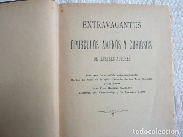 Libros antiguos: EXTRAVAGANTES. (Biblioteca Cl&aacute;sica Espa&ntilde;ola) - Foto 1