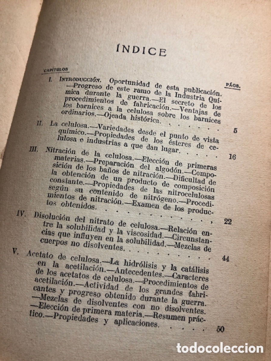 Libros antiguos: libro de carpintero - barnices y esmaltes a la celulosa ,de Torrontegui 1930 - Foto 4