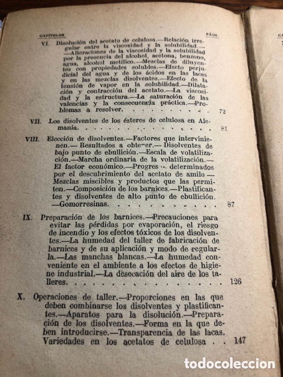Libros antiguos: libro de carpintero - barnices y esmaltes a la celulosa ,de Torrontegui 1930 - Foto 5