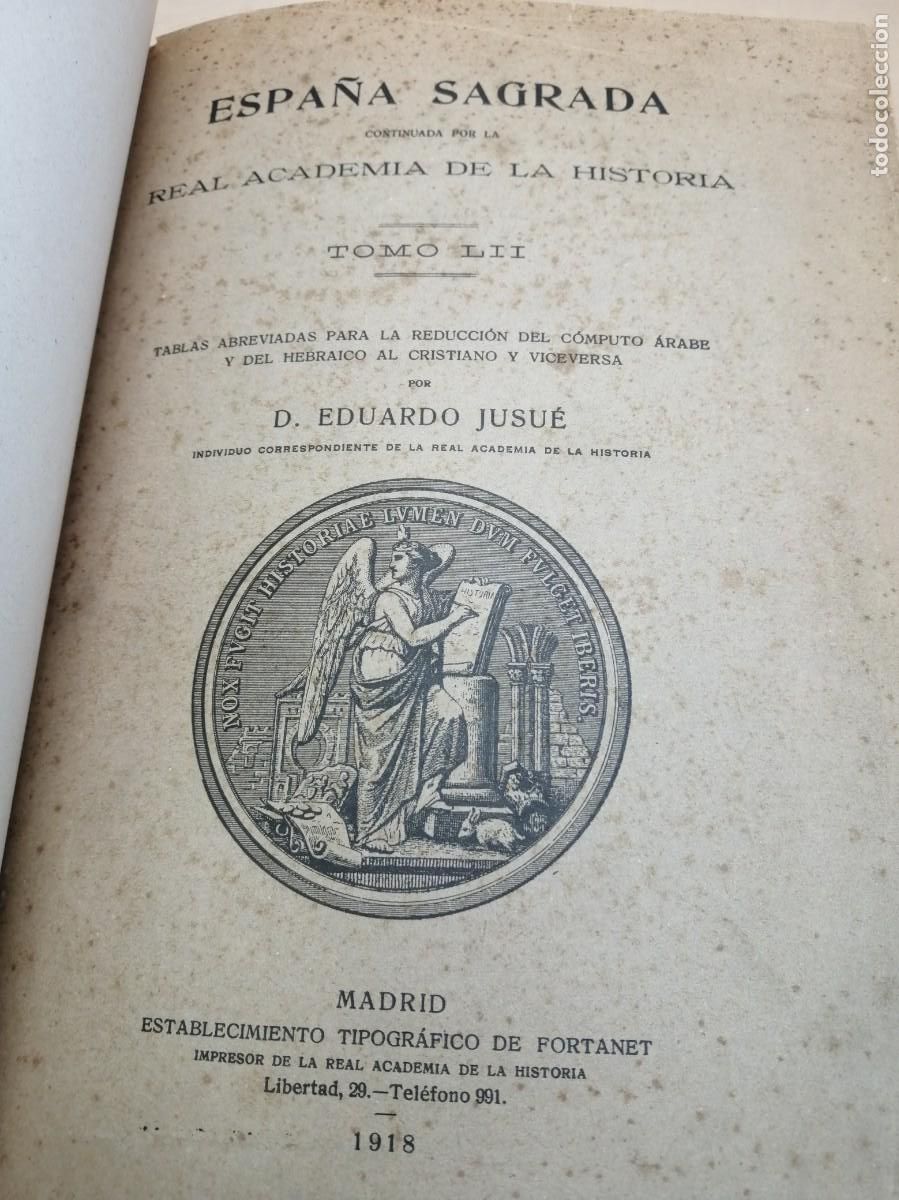 Libros antiguos: TABLAS ABREVIADAS PARA LA CONVERSION DEL ARABE Y EL HEBRAICO AL CRISTIANO RARO - Foto 1