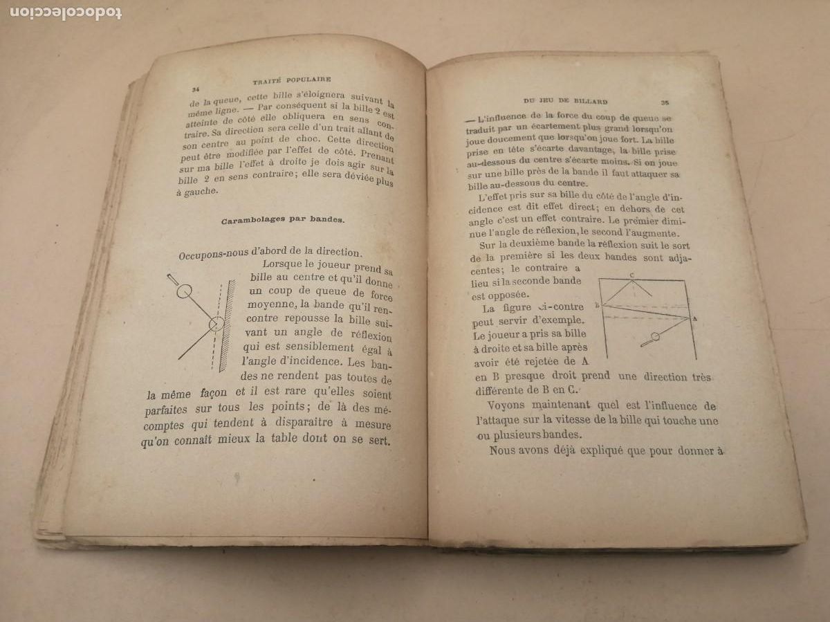 Libros antiguos: TRATADO DE BILLAR RIVIERE ILLUSTREE - Foto 4
