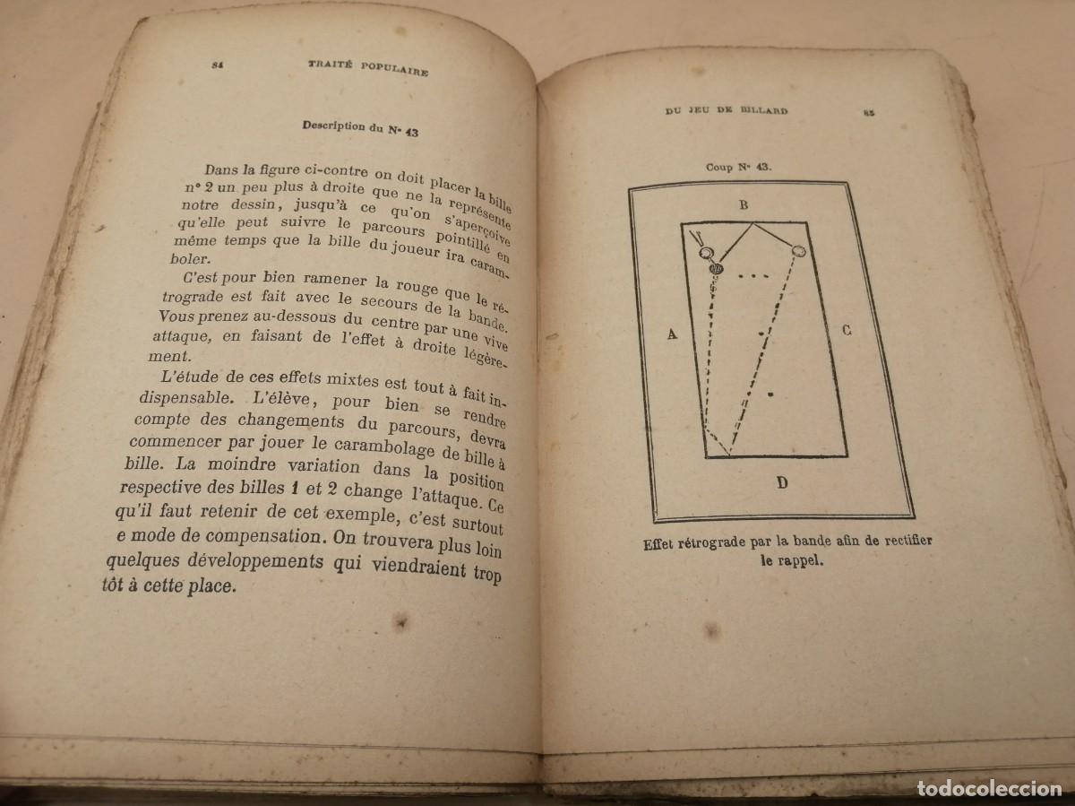 Libros antiguos: TRATADO DE BILLAR RIVIERE ILLUSTREE - Foto 6