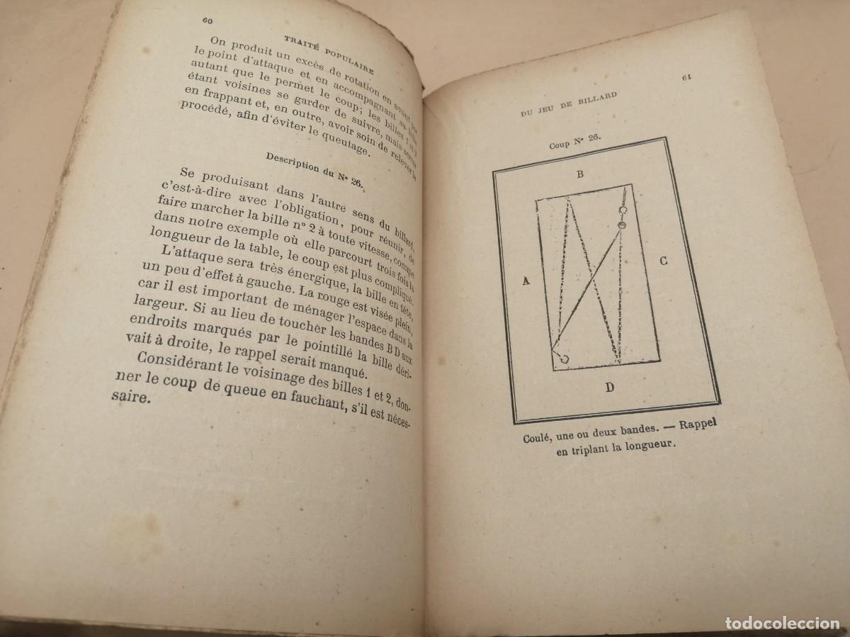 Libros antiguos: TRATADO DE BILLAR RIVIERE ILLUSTREE - Foto 7