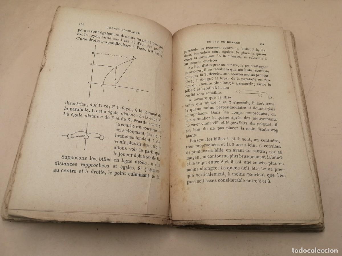 Libros antiguos: TRATADO DE BILLAR RIVIERE ILLUSTREE - Foto 8