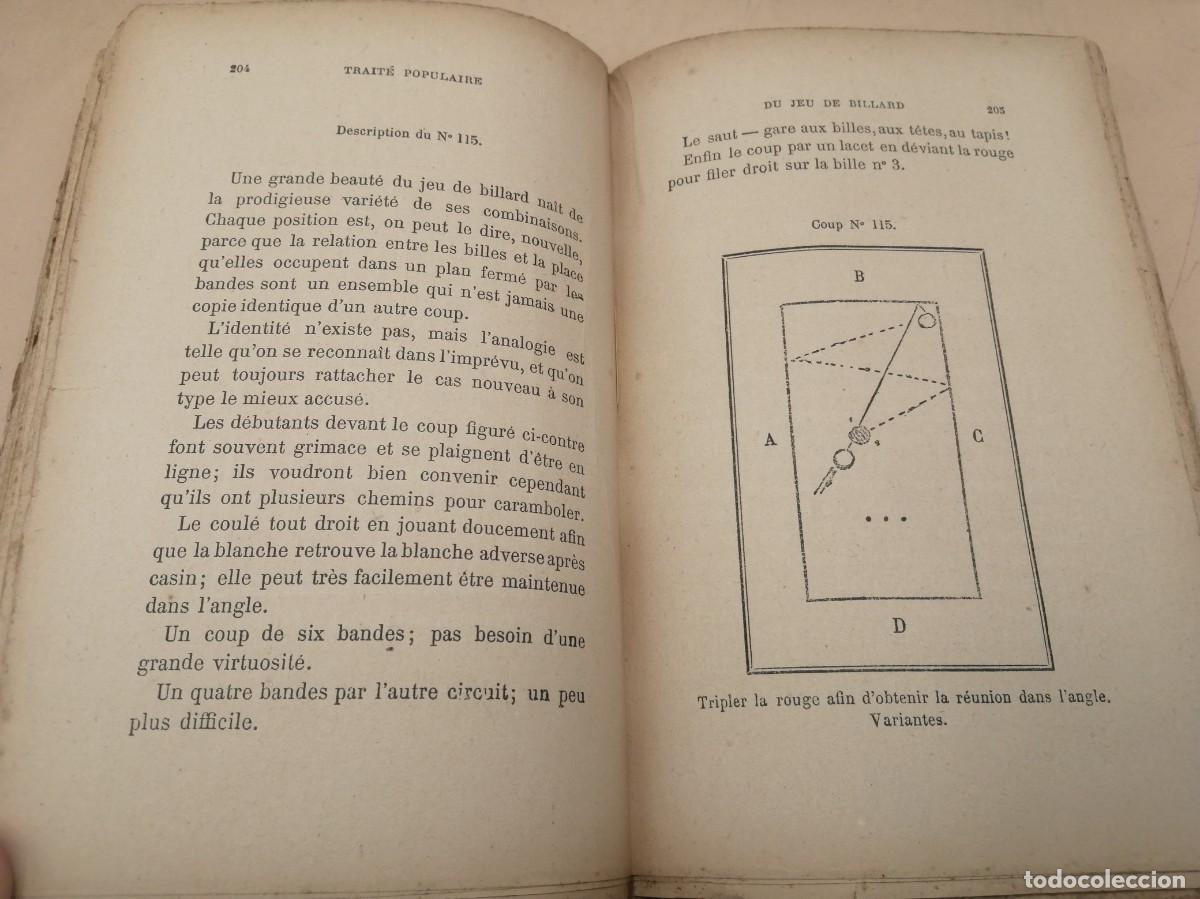 Libros antiguos: TRATADO DE BILLAR RIVIERE ILLUSTREE - Foto 10