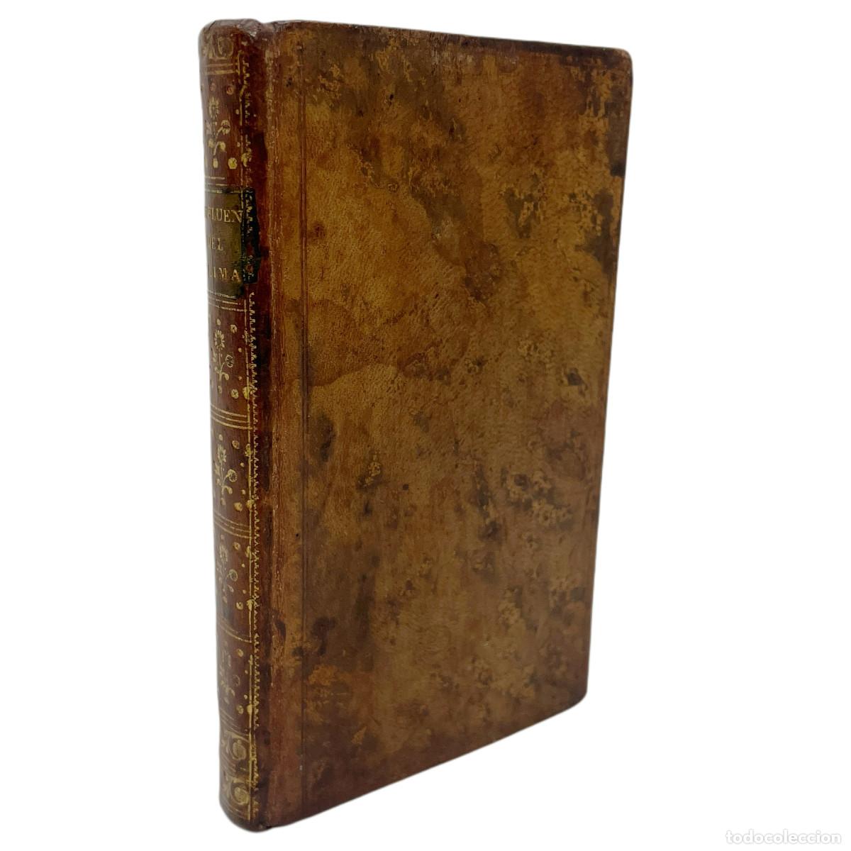 Libros antiguos: ALEXANDER WILSON - INFLUENCIA DEL CLIMA - SANCHA 1793 - Foto 1
