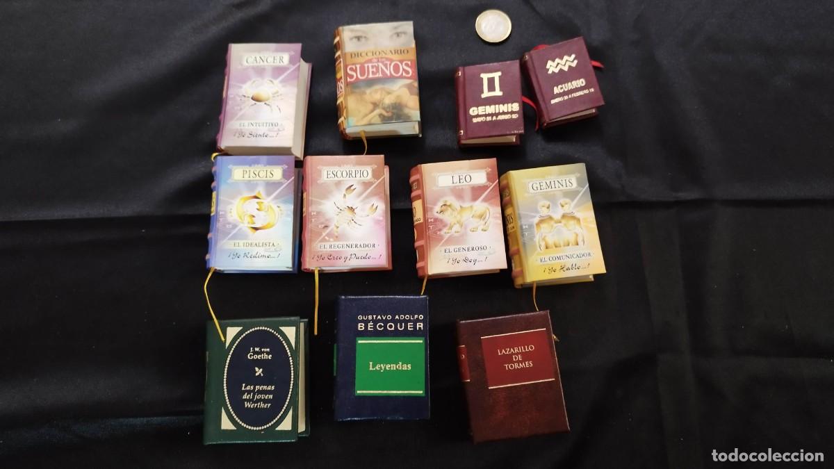 Libros antiguos: 11 libros tomos miniatura antiguos - Foto 2