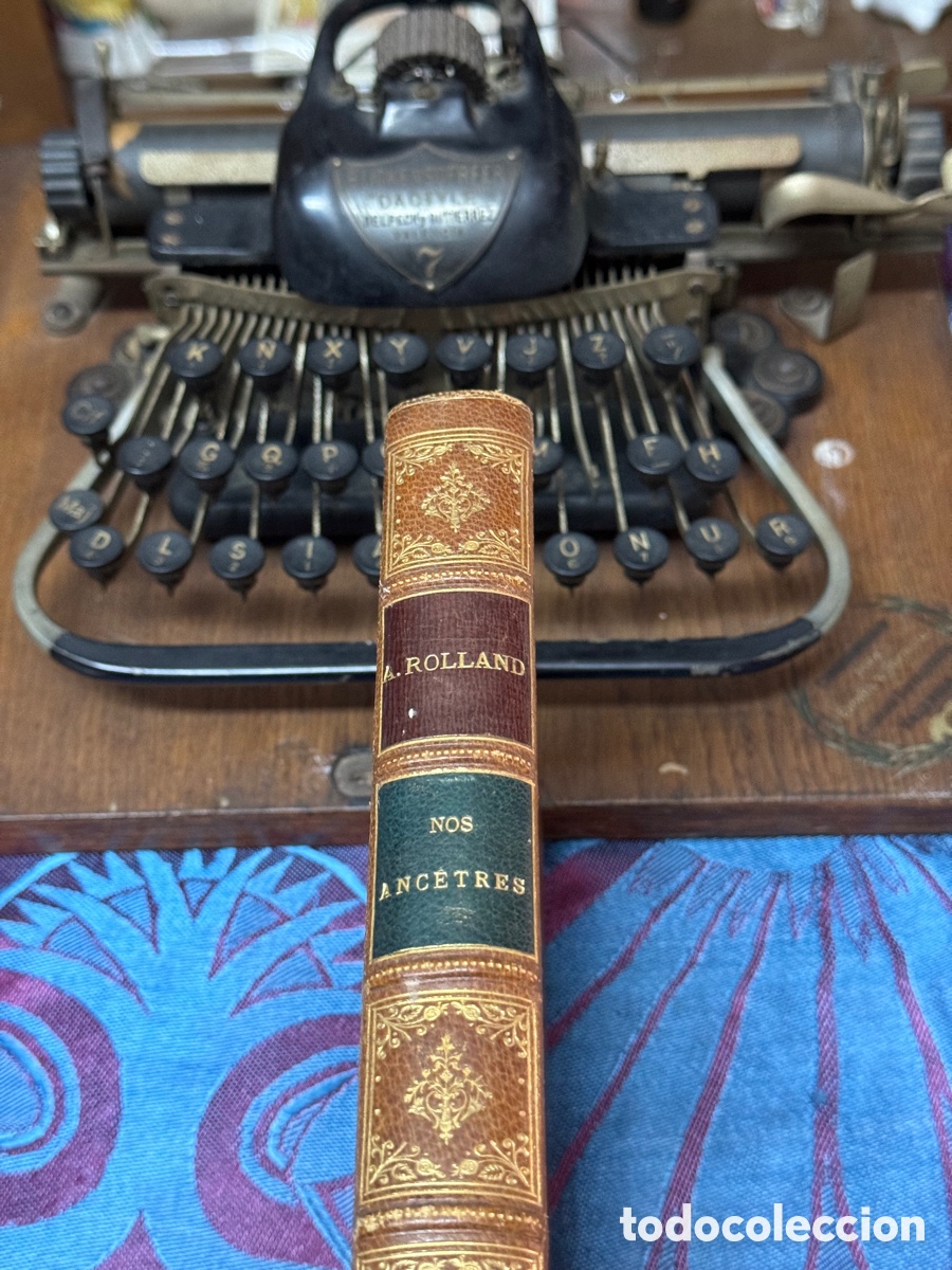 Libros antiguos: Nos Ancetres Amedee Rolland Draeger Freres - Foto 13