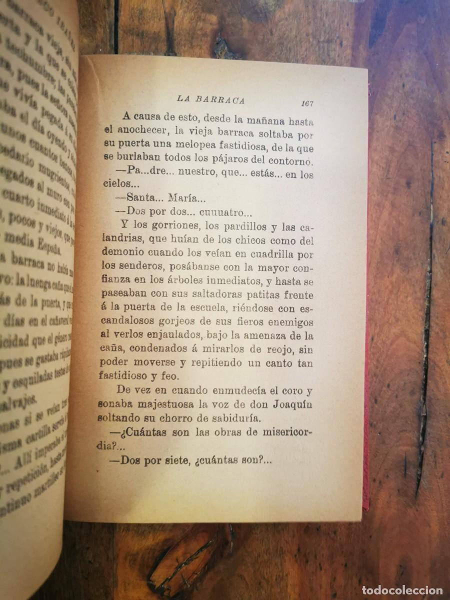 Libros antiguos: BLASCO IB&Aacute;&Ntilde;EZ, Vicente. La barraca: (novela) - Foto 4