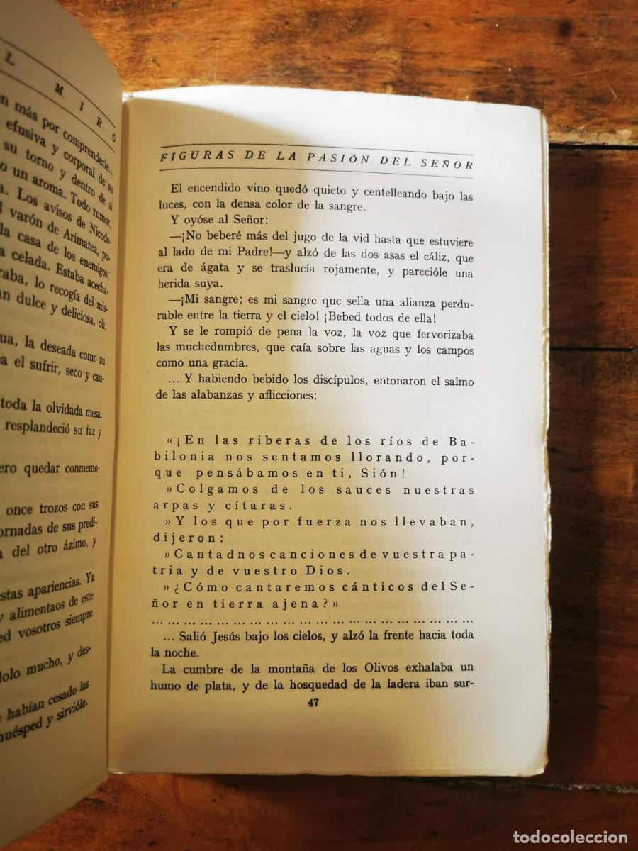 Libros antiguos: MIR&Oacute;, Gabriel. Figuras de la Pasi&oacute;n del Se&ntilde;or - Foto 5