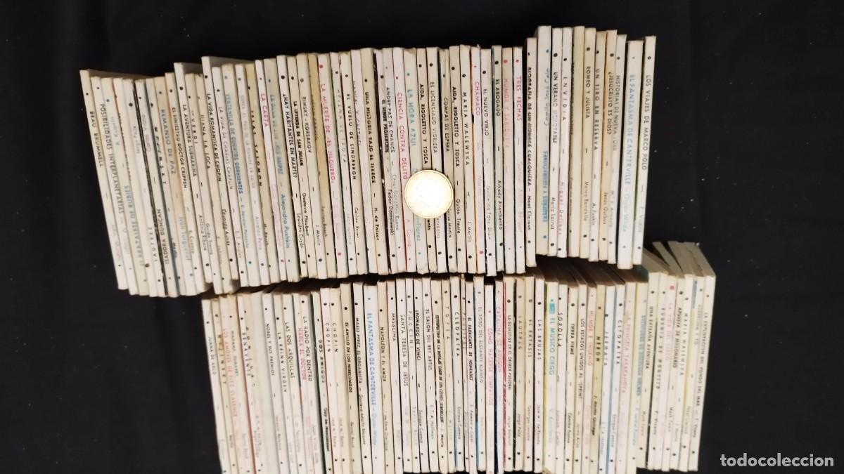 Libros antiguos: 134 libritos Enciclopedia Pulga - Foto 1