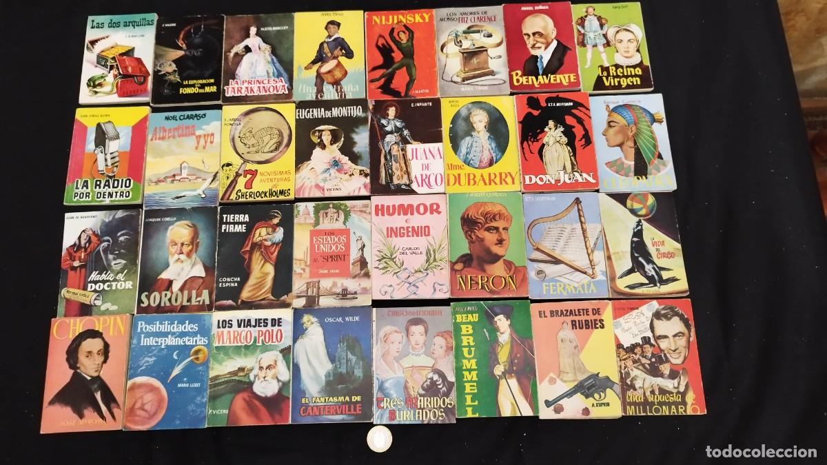 Libros antiguos: 134 libritos Enciclopedia Pulga - Foto 2