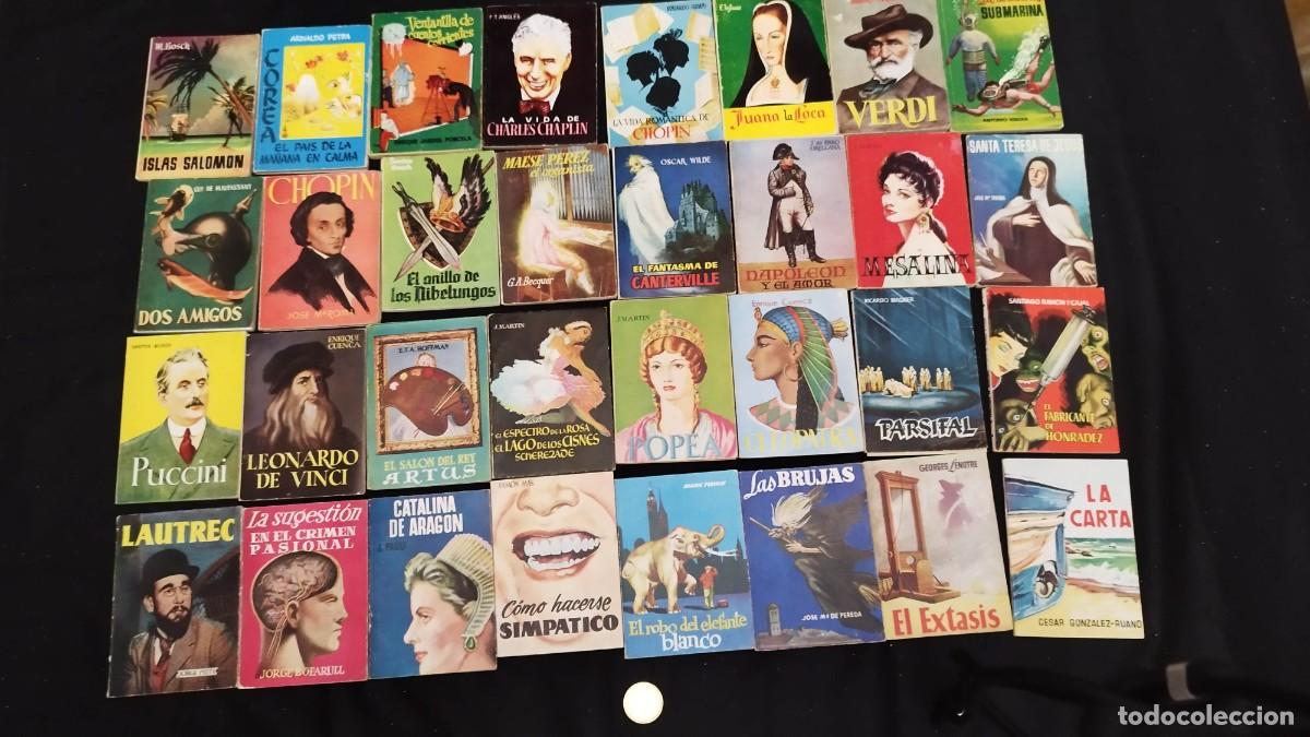 Libros antiguos: 134 libritos Enciclopedia Pulga - Foto 4