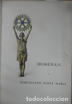 Libros antiguos: Homenaje a Marceliano Santa Maria - Foto 2
