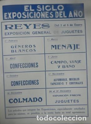 Libros antiguos: Grandes almacenes el siglo S.A. 1929 - Foto 3