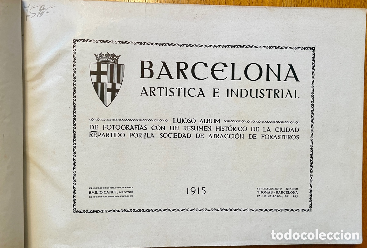 Libros antiguos: BARCELONA ARTISTICA E INDUSTRIAL. A&ntilde;o 1915. - Foto 3