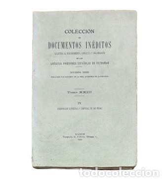 Old books: GOBERNACI&Oacute;N ESPIRITUAL Y TEMPORAL DE LAS INDIAS (IV) 1930.- ANGEL DE ALTOLAGUIRRE