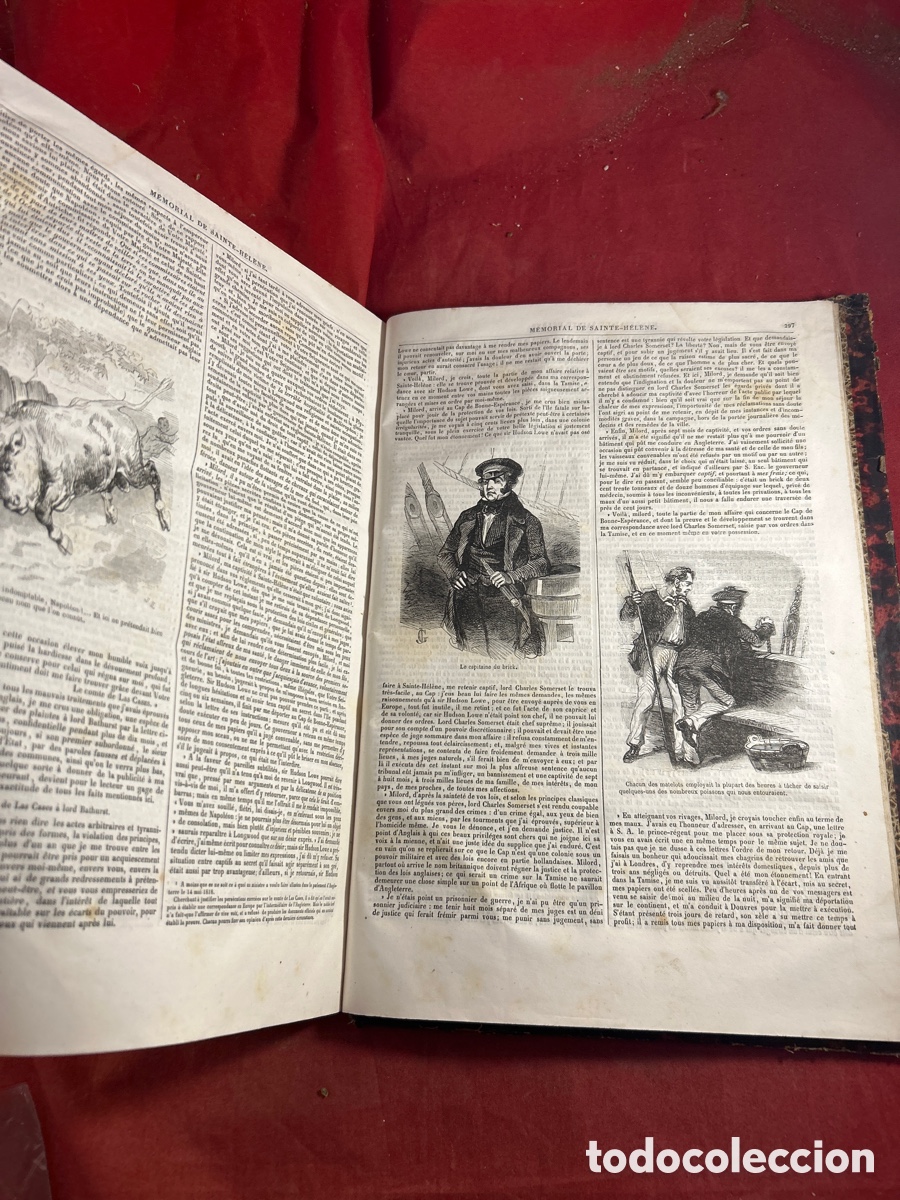 Libros antiguos: MEMORIAL DE SAINTE-HELENE 1865 PARIS - Foto 4