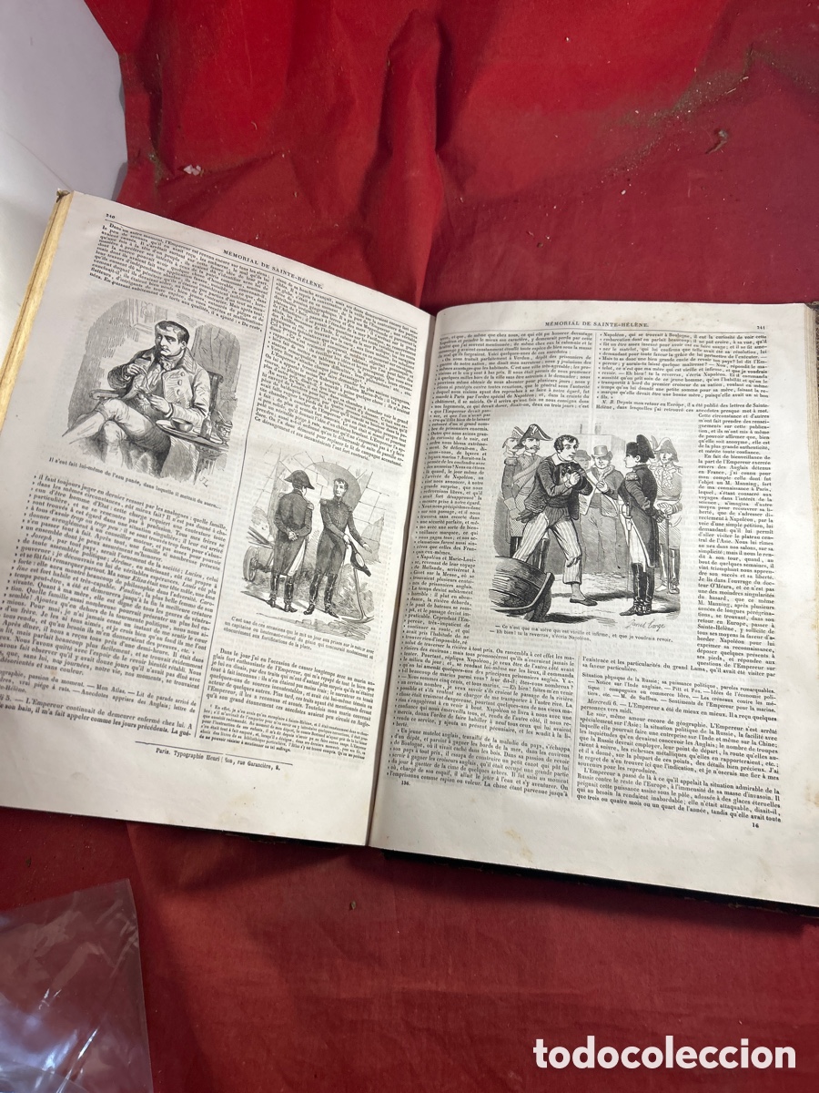 Libros antiguos: MEMORIAL DE SAINTE-HELENE 1865 PARIS - Foto 5