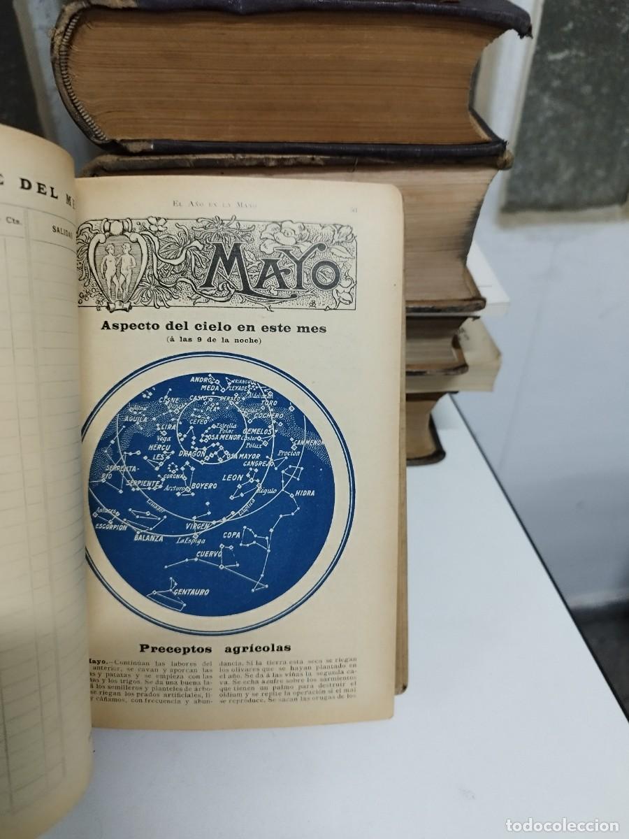 Libros antiguos: EL A&Ntilde;O EN LA MANO. ALMANAQUE-ENCICLOPEDIA DE LA VIDA PR&Aacute;CTICA. 1908. - Foto 7
