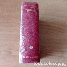 Libros antiguos: JULIO VERNE-OBRAS COMPLETAS I - PLAZA&JANES