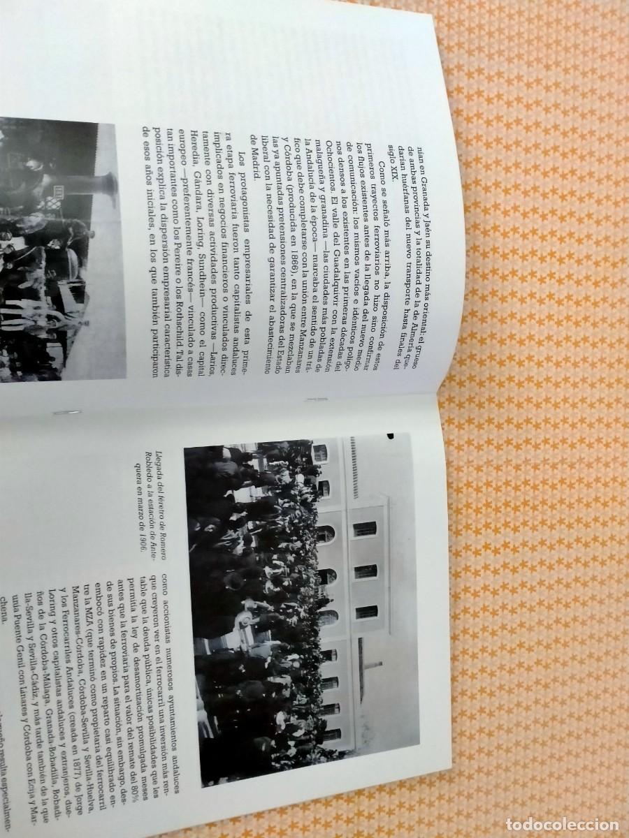 Libros antiguos: libro de antequera antequera y el ferrocarril - Foto 2