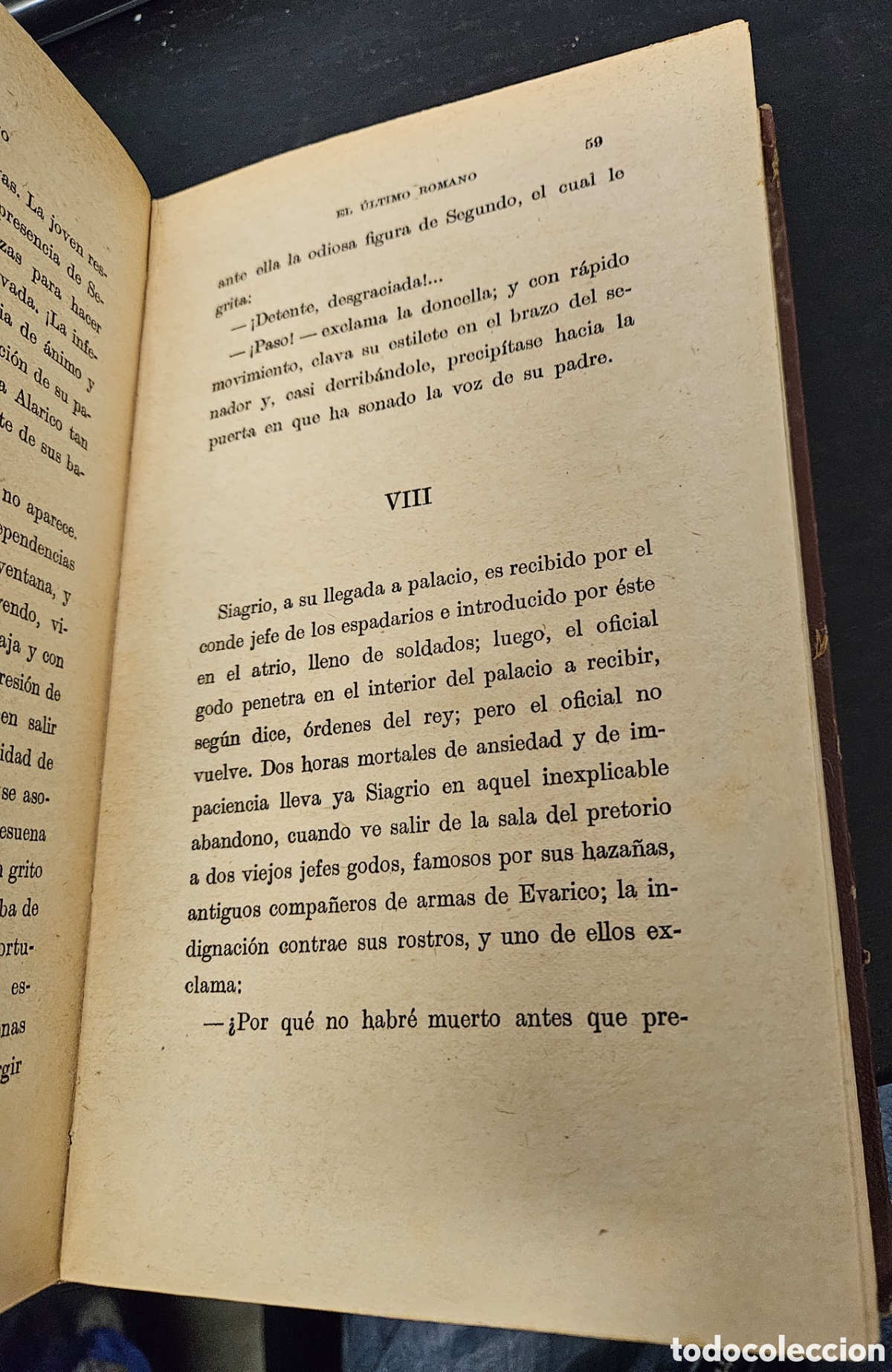 Libros antiguos: El &uacute;ltimo romano de Pedro Umbert - Foto 5