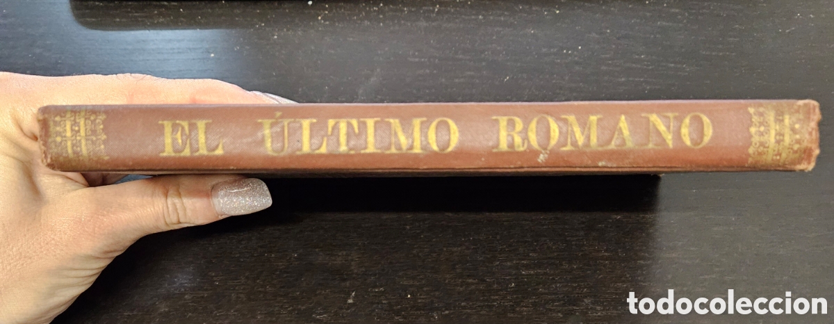 Libros antiguos: El &uacute;ltimo romano de Pedro Umbert - Foto 3