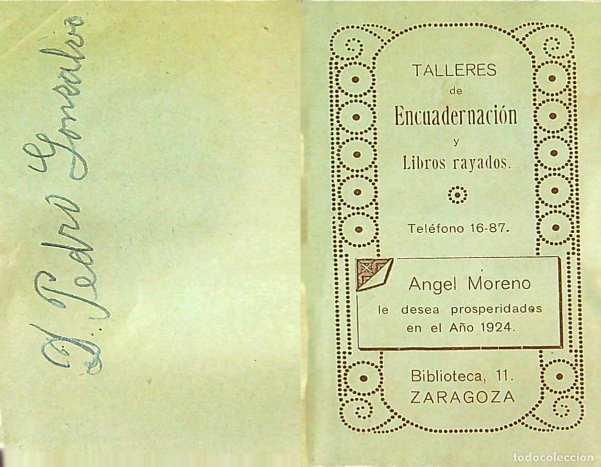 Libros antiguos: BEB&Eacute; ALMANAQUE ARAGON&Eacute;S 1924 - ZARAGOZA - Foto 3
