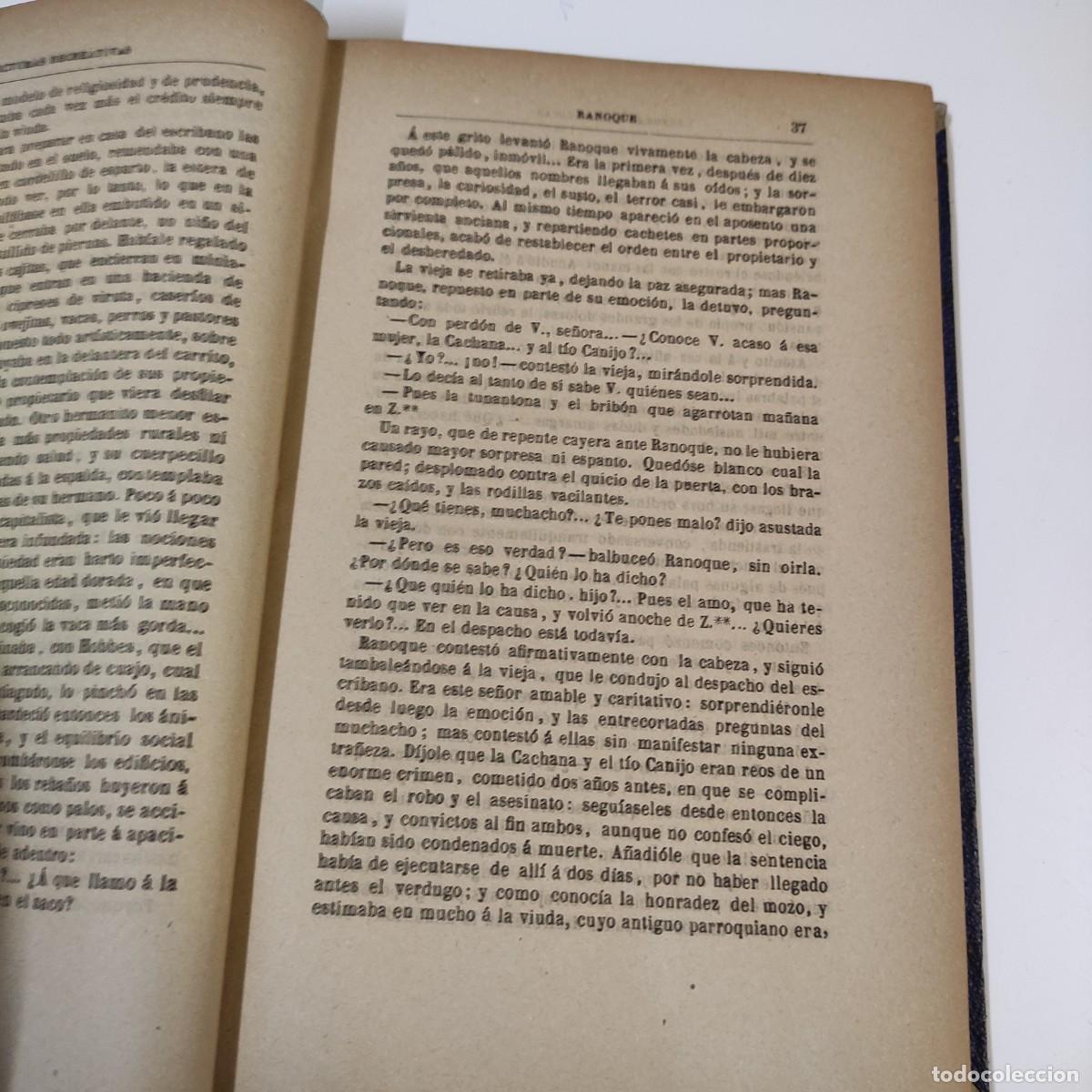 Libros antiguos: Colecci&oacute;n de Lecturas Recreativas - Foto 5