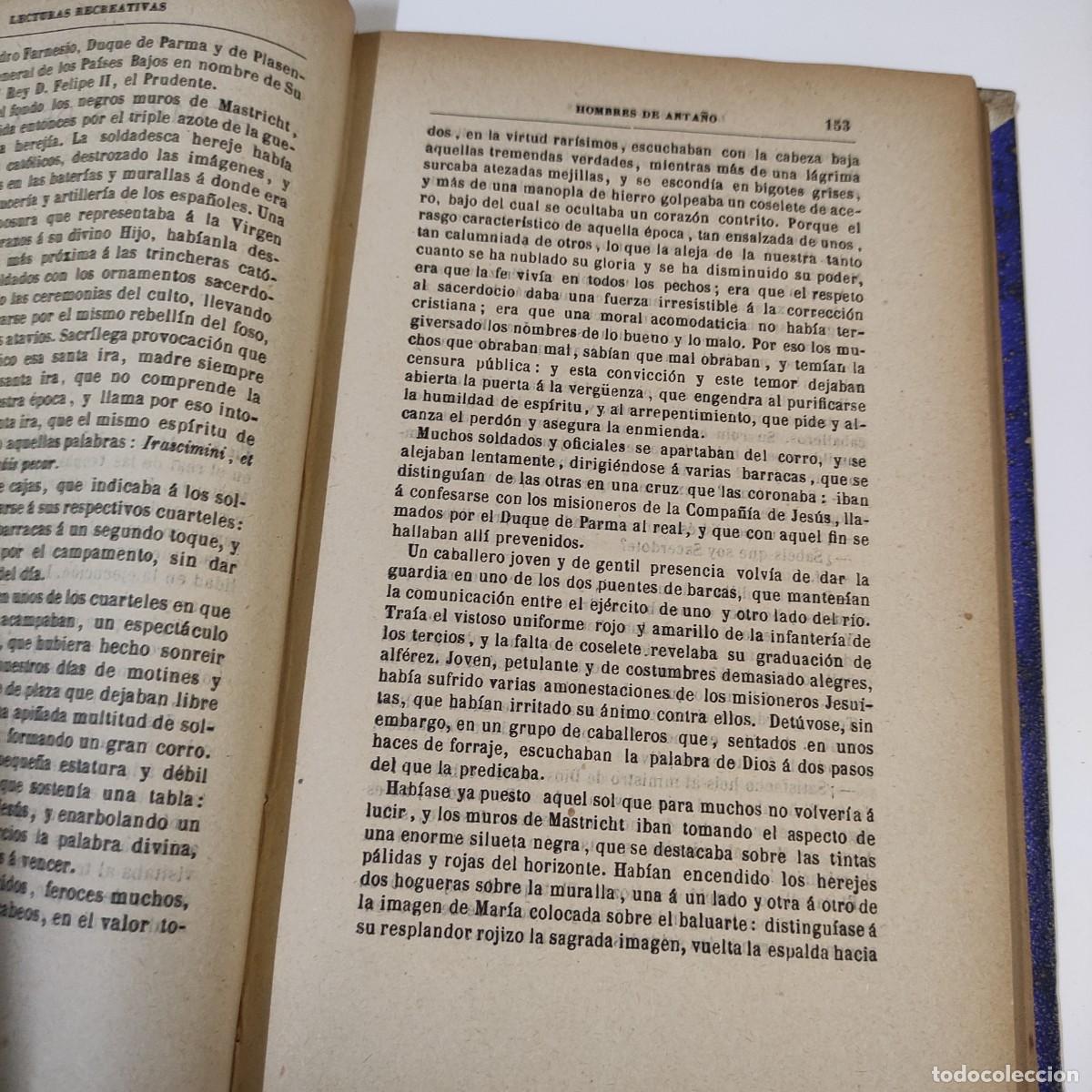 Libros antiguos: Colecci&oacute;n de Lecturas Recreativas - Foto 6