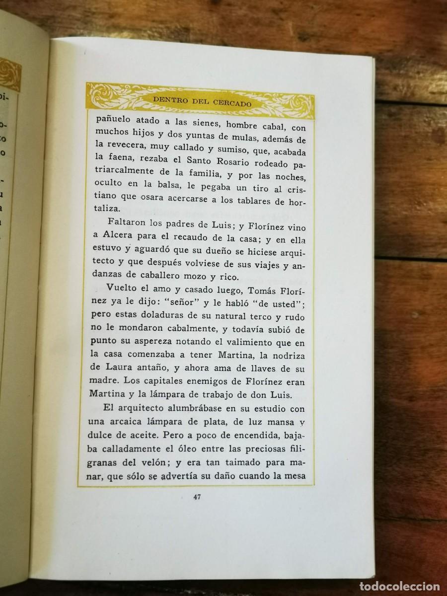 Libros antiguos: MIR&Oacute;, Gabriel. Dentro del cercado; La palma rota - Foto 2
