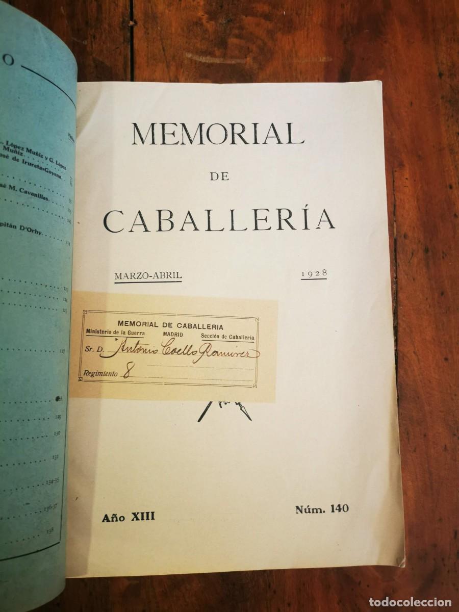 Libros antiguos: MEMORIAL de caballer&iacute;a. N&ordm; 140 - Foto 2