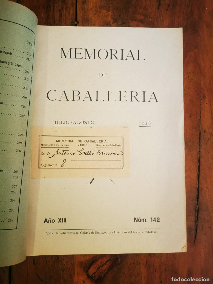 Libros antiguos: MEMORIAL de caballer&iacute;a. N&ordm; 142 - Foto 2